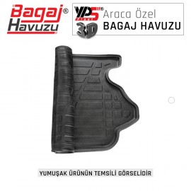 Nemo Panel Van 2008 - Sonrası Yumuşak Bagaj Havuzu Nemo Panel Van 2008 - Sonrası Yumuşak Bagaj Havuzu