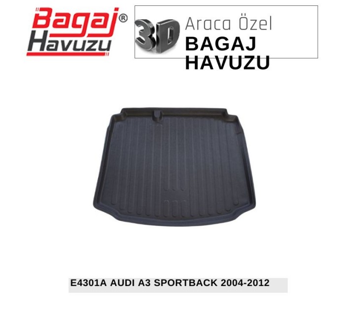 A3 SPORTBACK (8P) 04-12 EKONOMİK SERİ BAGAJ HAVUZU