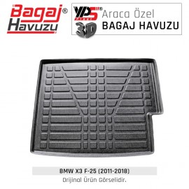 X 3 / F-25 (2011 - 2018) Yumuşak Bagaj Havuzu X 3 / F-25 (2011 - 2018) Yumuşak Bagaj Havuzu