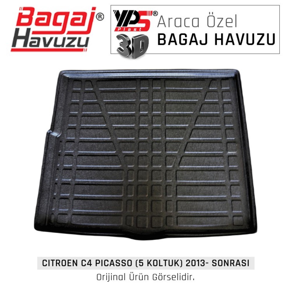 C4 Pıcasso 5 Koltuk 2013 - Sonrası Lüks Bagaj Havuzu C4 Pıcasso 5 Koltuk 2013 - Sonrası Lüks Bagaj Havuzu