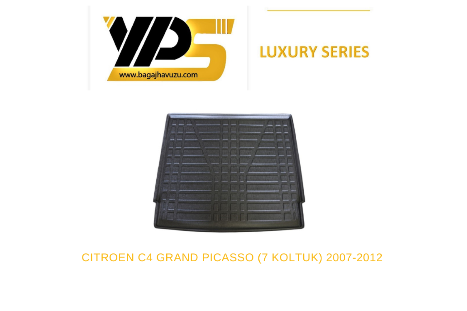 C4 GRAND PICASSO (I) 7 KOLTUK 2007-2012 LÜKS SERİ BAGAJ HAVUZU