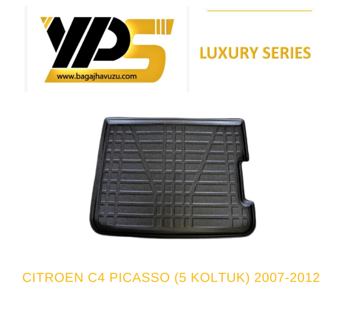 C4 PICASSO (I) 5 KOLTUK 2007-2012 LÜKS SERİ BAGAJ HAVUZU