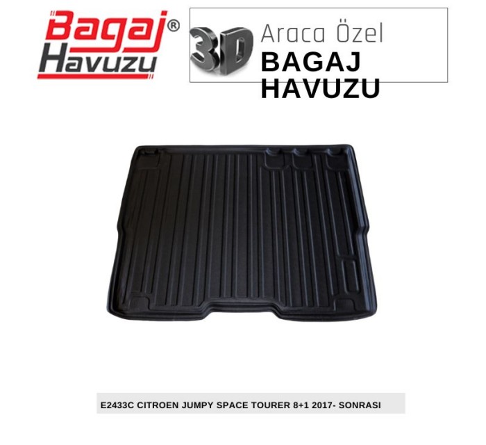 JUMPY SPACE TOURER 8+1 2017-SONRASI EKONOMİK SERİ BAGAJ HAVUZU