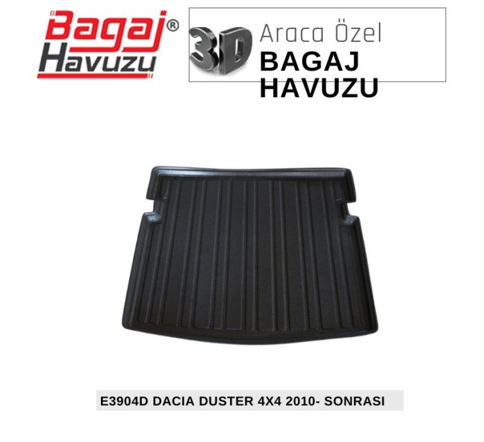 DUSTER (I - II - III) 4X4 2010-SONRASI EKONOMİK SERİ BAGAJ HAVUZU