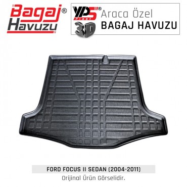 Focus 2 Sedan (2004 - 2011) Yumuşak Bagaj Havuzu