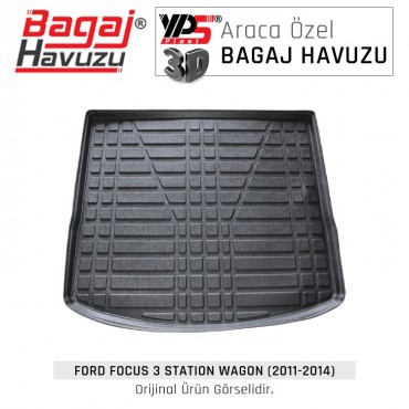 Focus 3 Station Wagon (2011 - 2014) Standart Bagaj Havuzu