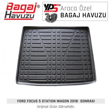 Focus 5 Station Wagon 2018 - Sonrası Lüks Bagaj Havuzu