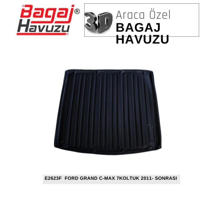 GRAND C-MAX 7 KOLTUK 2011+ EKONOMİK SERİ BAGAJ HAVUZU