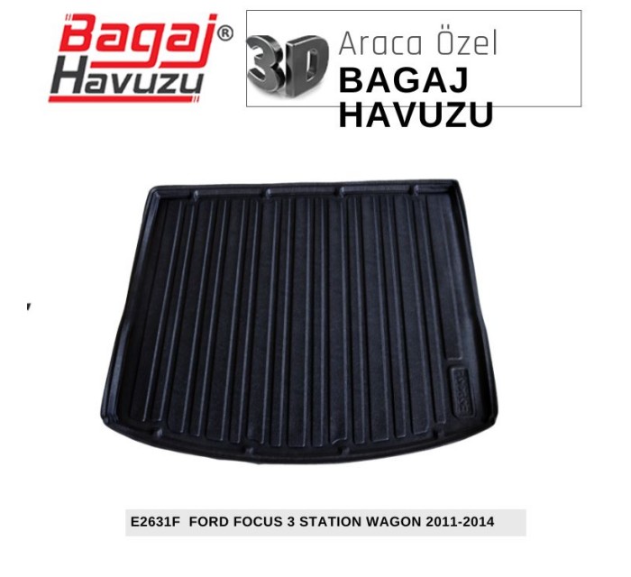 FOCUS (III) STATION WAGON 2011-2014 EKONOMİK SERİ BAGAJ HAVUZU