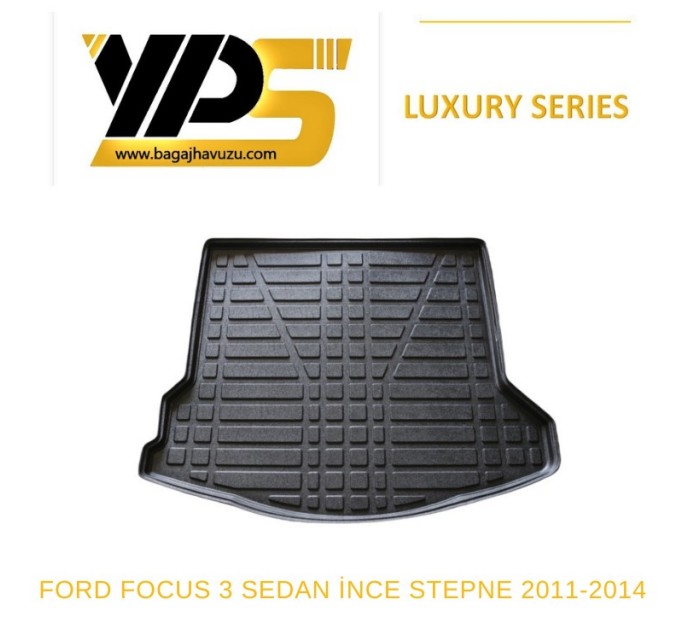 FOCUS (III) SEDAN İNCE STEPNE 2011-2014 LÜKS SERİ BAGAJ HAVUZU