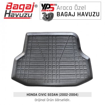 Civic Sedan (2002 - 2004) Standart Bagaj Havuzu