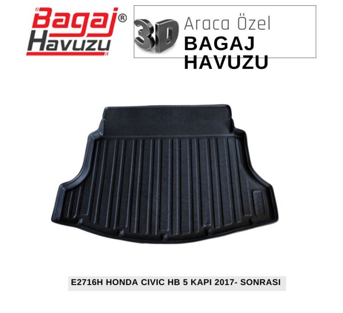 CIVIC (X) HB 5 KAPI 2017+ EKONOMİK SERİ BAGAJ HAVUZU