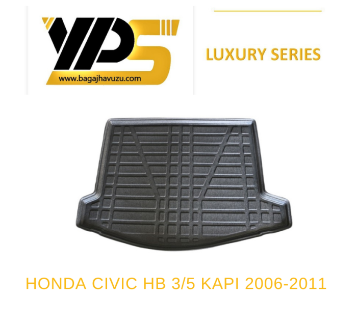 CIVIC (VIII) HB 3 KAPI / 5 KAPI 2006-2011 LÜKS SERİ BAGAJ HAVUZU
