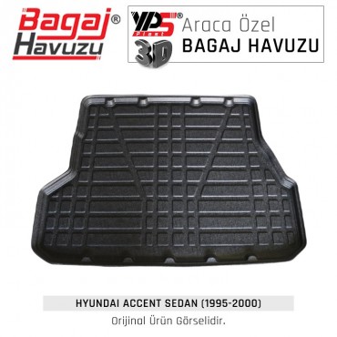 Accent Sedan (1995 - 2000) Yumuşak Bagaj Havuzu