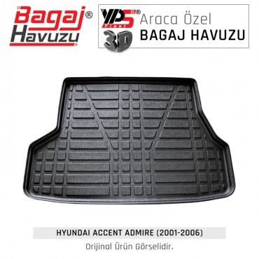 Accent Admire Sedan (2001- 2006) Lüks Bagaj Havuzu