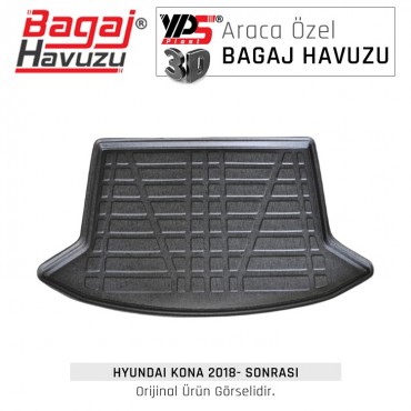 Kona Suv 2018 - Sonrası Yumuşak Bagaj Havuzu