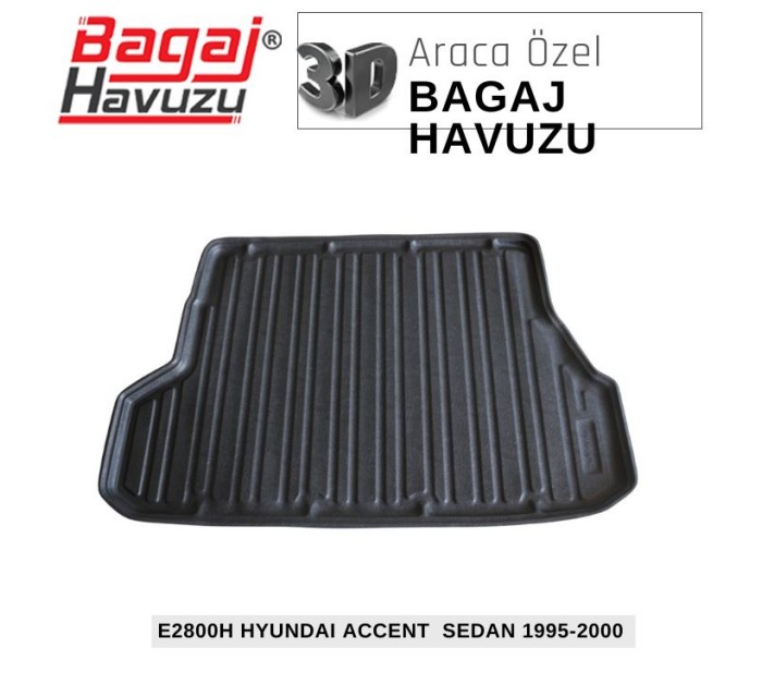 ACCENT SEDAN (I-X3) 1995-2000 EKONOMİK SERİ BAGAJ HAVUZU