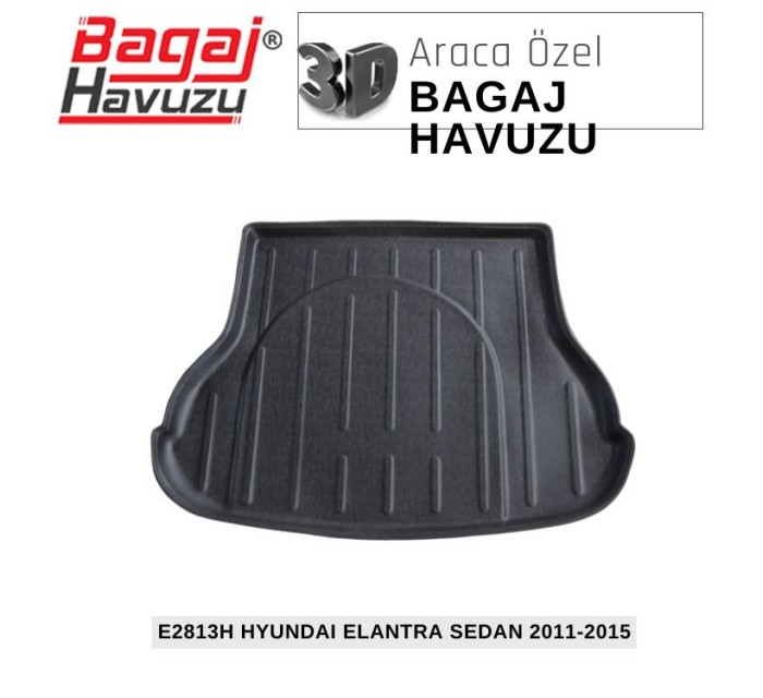 ELANTRA SEDAN (V-MD) 2011-2015 EKONOMİK SERİ BAGAJ HAVUZU