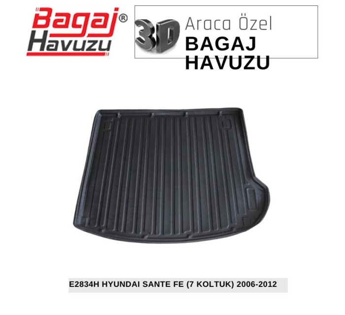 SANTA FE / 7 KOLTUK (CM) 2006-2012 EKONOMİK SERİ BAGAJ HAVUZU