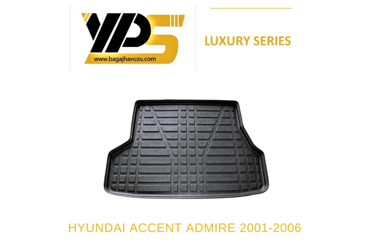 ACCENT ADMIRE SEDAN (II-LC) 2001-2006 LÜKS SERİ BAGAJ HAVUZU