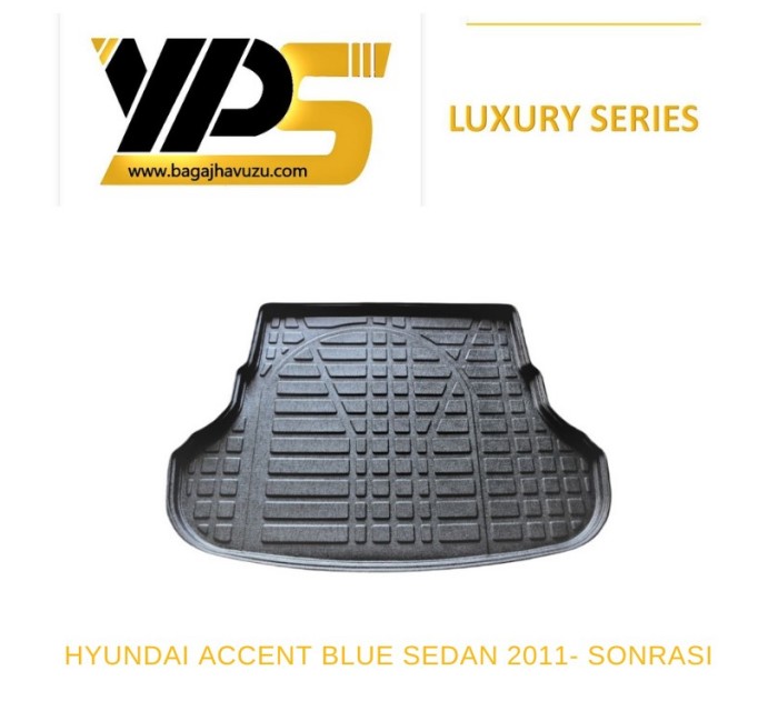 ACCENT BLUE SEDAN (IV-RB) 2011-2018 LÜKS SERİ BAGAJ HAVUZU