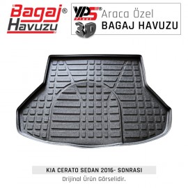 Cerato Sedan 2016 - Sonrası Yumuşak Bagaj Havuzu Cerato Sedan 2016 - Sonrası Yumuşak Bagaj Havuzu