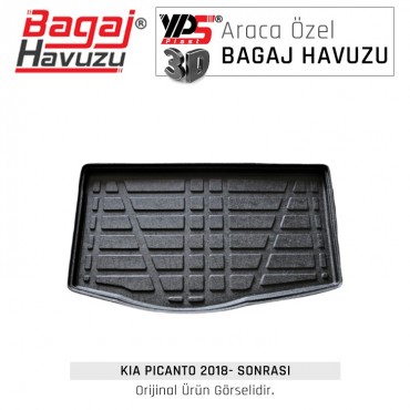 Picanto 2018 - Sonrası Yumuşak Bagaj Havuzu