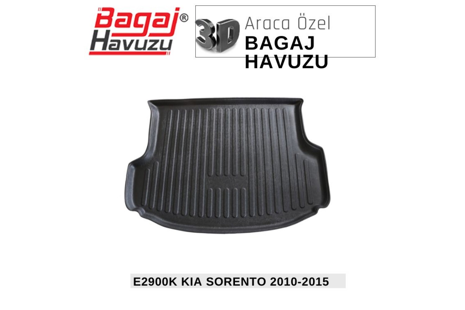 SORENTO (5 KOLTUK) (XM) 2010-2015 EKONOMİK SERİ BAGAJ HAVUZU