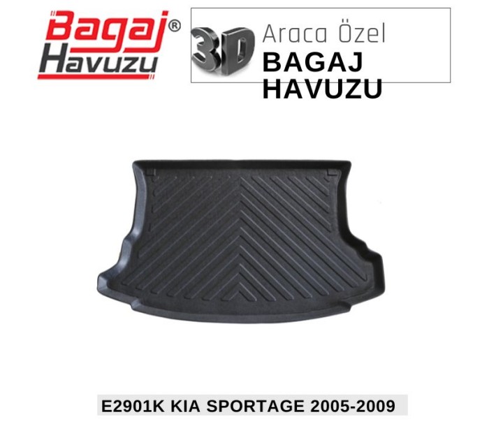 SPORTAGE II (JE) 2005-2009 EKONOMİK SERİ BAGAJ HAVUZU