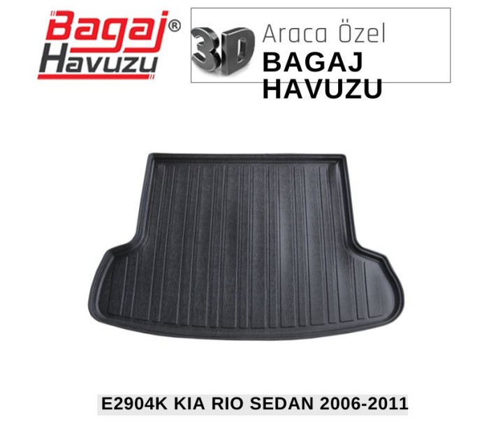 RIO SEDAN (JB) 2006-2011 EKONOMİK SERİ BAGAJ HAVUZU