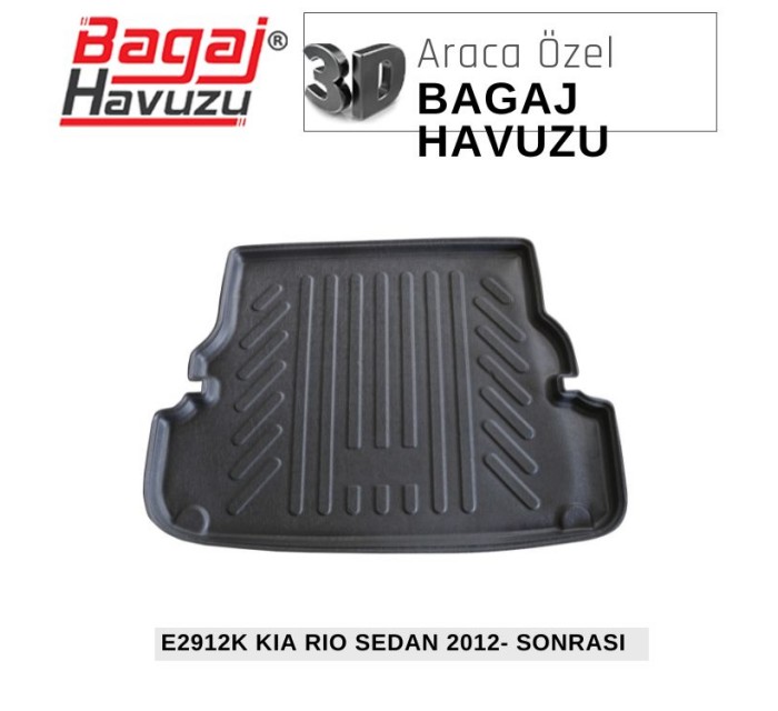 RIO SEDAN (UB) 2012+ EKONOMİK SERİ BAGAJ HAVUZU