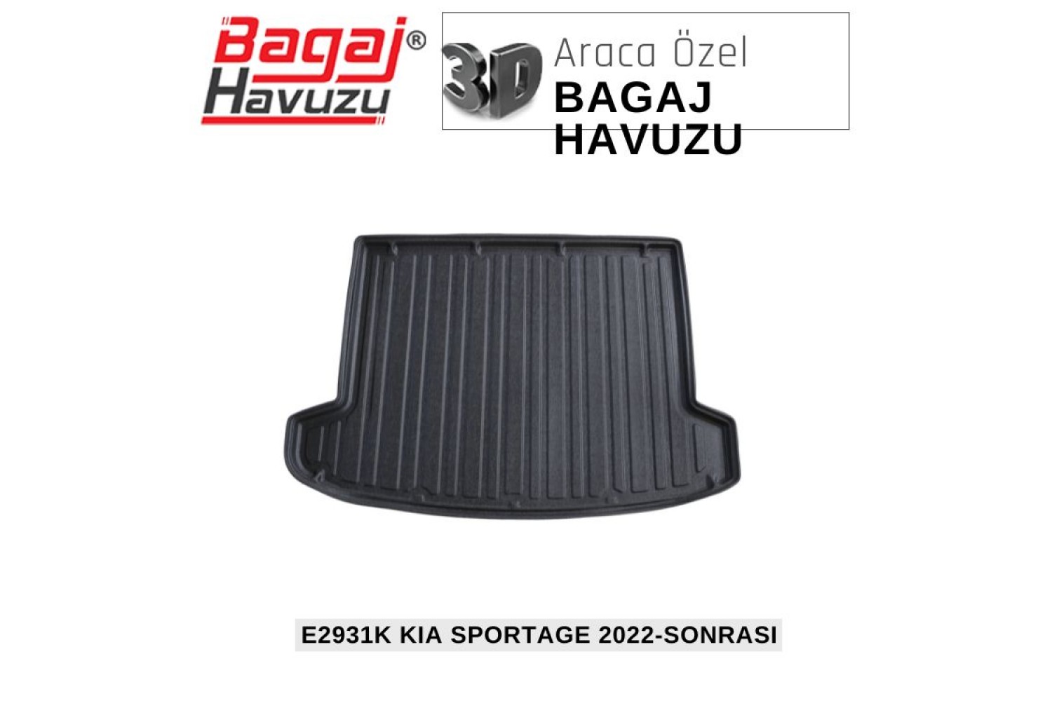 SPORTAGE V (NQ5) 2022+ EKONOMİK SERİ BAGAJ HAVUZU