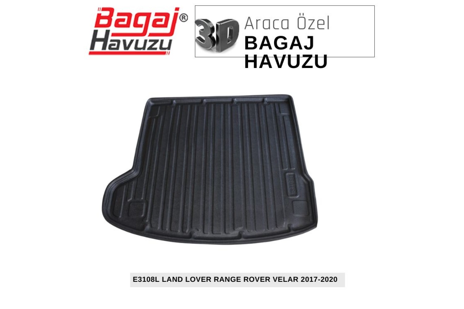 RANGE ROVER VELAR (L560) 2017-2020 EKONOMİK SERİ BAGAJ HAVUZU