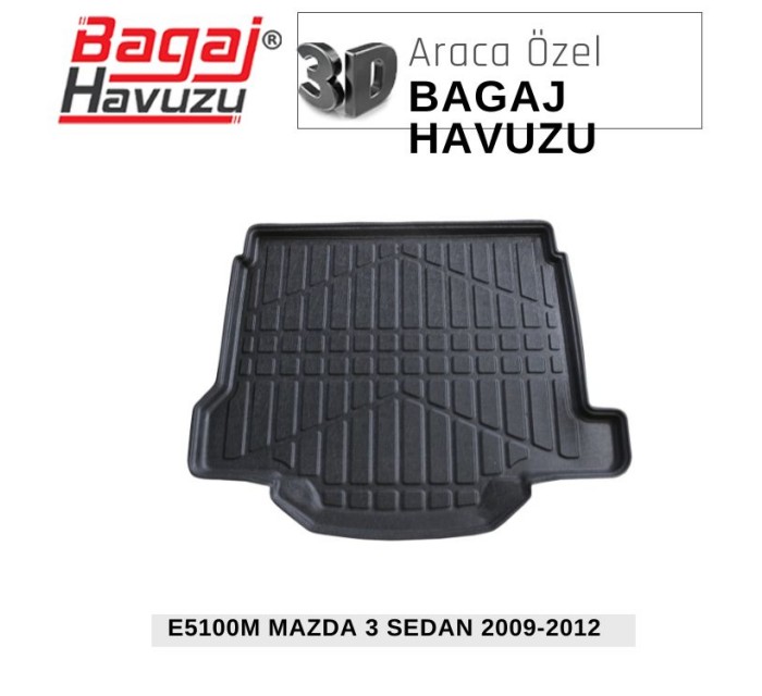 MAZDA 3 SEDAN (BL) 2009-2012 EKONOMİK SERİ BAGAJ HAVUZU
