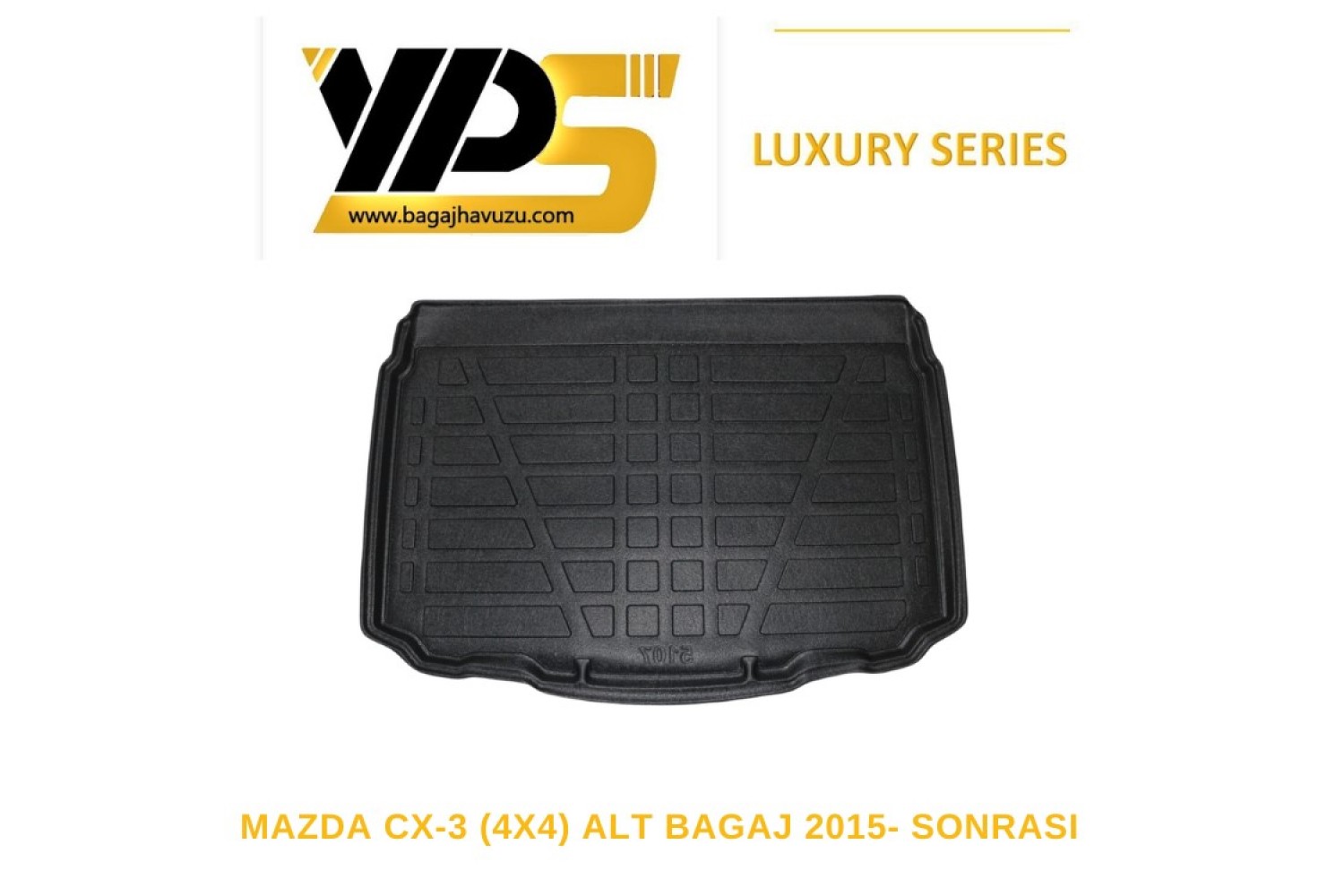 CX-3 (4X4) 2015+ LÜKS SERİ BAGAJ HAVUZU