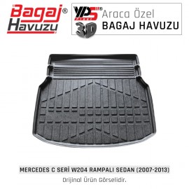 C Seri W - 204  Sedan (2007 - 2013)  Yumuşak Bagaj Havuzu C Seri W - 204  Sedan (2007 - 2013)  Yumuşak Bagaj Havuzu