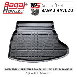 C Seri W - 205 Sedan (2014 - 2020) Yumuşak Bagaj Havuzu C Seri W - 205 Sedan (2014 - 2020) Yumuşak Bagaj Havuzu