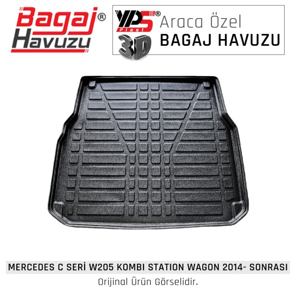 C Seri W - 205 Kombı STW 2014 - Sonrası Yumuşak Bagaj Havuzu C Seri W - 205 Kombı STW 2014 - Sonrası Yumuşak Bagaj Havuzu