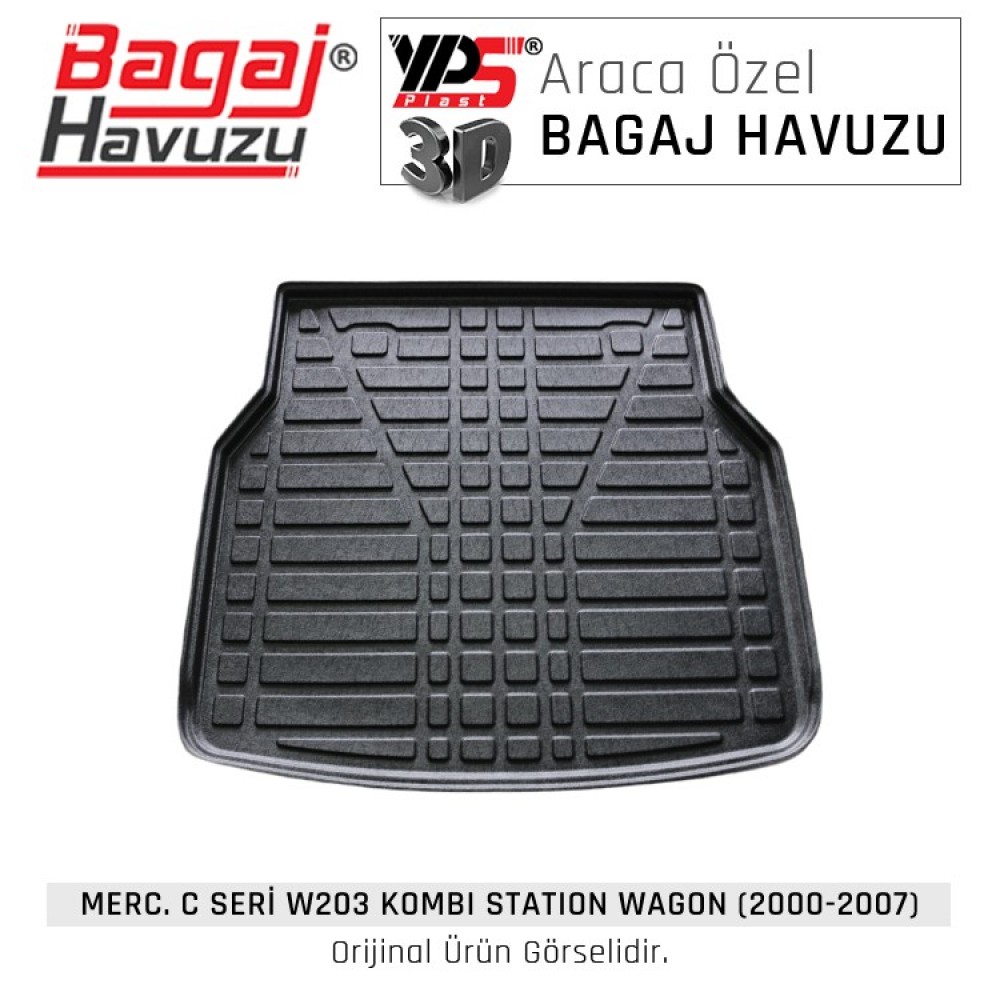 C Seri W - 203 Kombı STW (2000 - 2007) Standart Bagaj Havuzu C Seri W - 203 Kombı STW (2000 - 2007) Standart Bagaj Havuzu