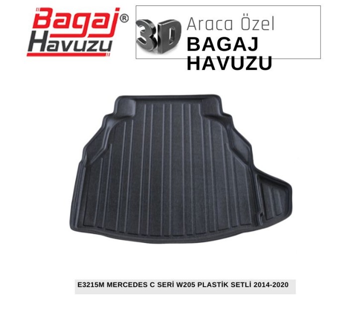 C SERİ (W205) SEDAN 2014-2020 EKONOMİK SERİ BAGAJ HAVUZU