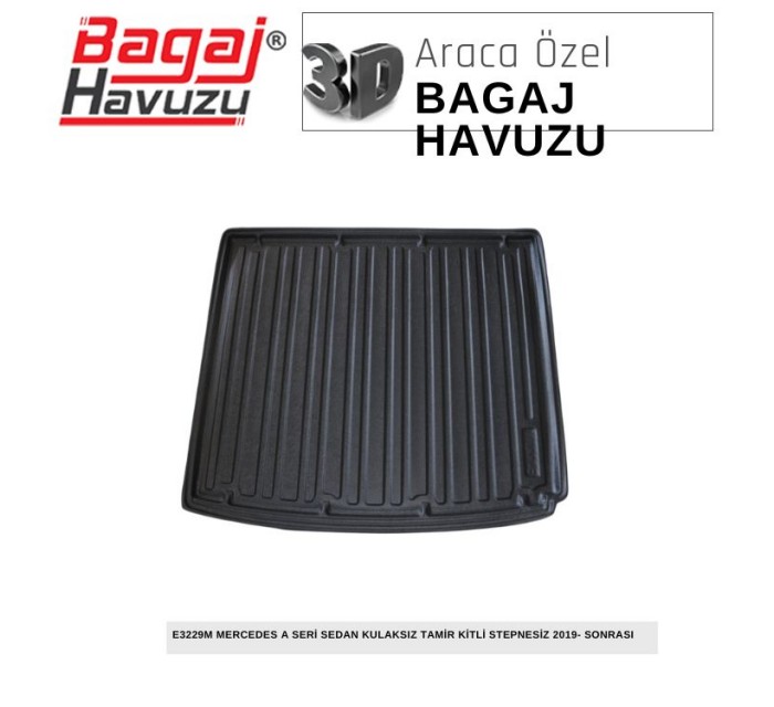 A SERİ SEDAN (W177) KULAKSIZ TAMİR KİTLİ STEPNESİZ 2019+ EKONOMİK SERİ BAGAJ HAVUZU