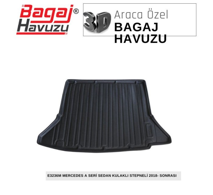 A SERİ SEDAN (W177) KULAKLI STEPNELİ 2018+ EKONOMİK SERİ BAGAJ HAVUZU