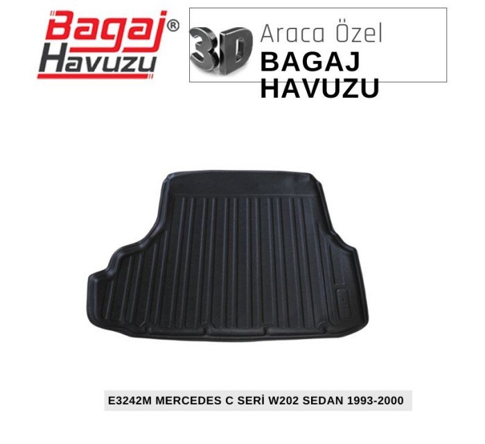 C SERİ (W202) SEDAN 1993-2000 EKONOMİK SERİ BAGAJ HAVUZU