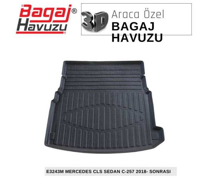 CLS SEDAN (C257) 2018+ EKONOMİK SERİ BAGAJ HAVUZU