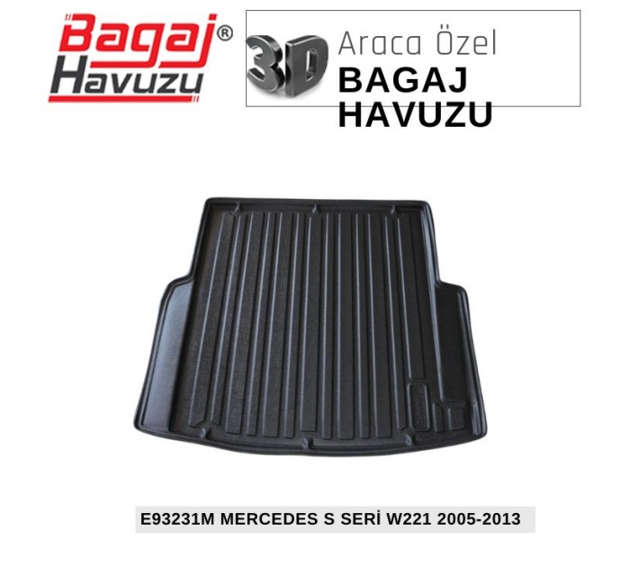 S SERİ (W221) SEDAN 2005-2013 EKONOMİK SERİ BAGAJ HAVUZU