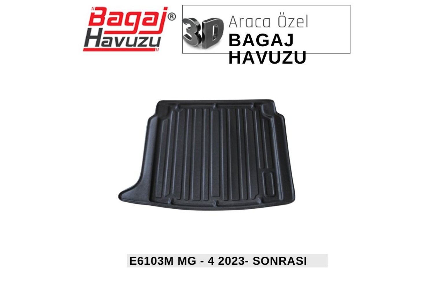 MG 4 2023+ EKONOMİK SERİ BAGAJ HAVUZU