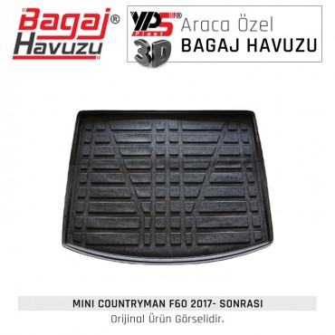 Mini Countryman F60 2017 - Sonrası  Yumuşak Bagaj Havuzu