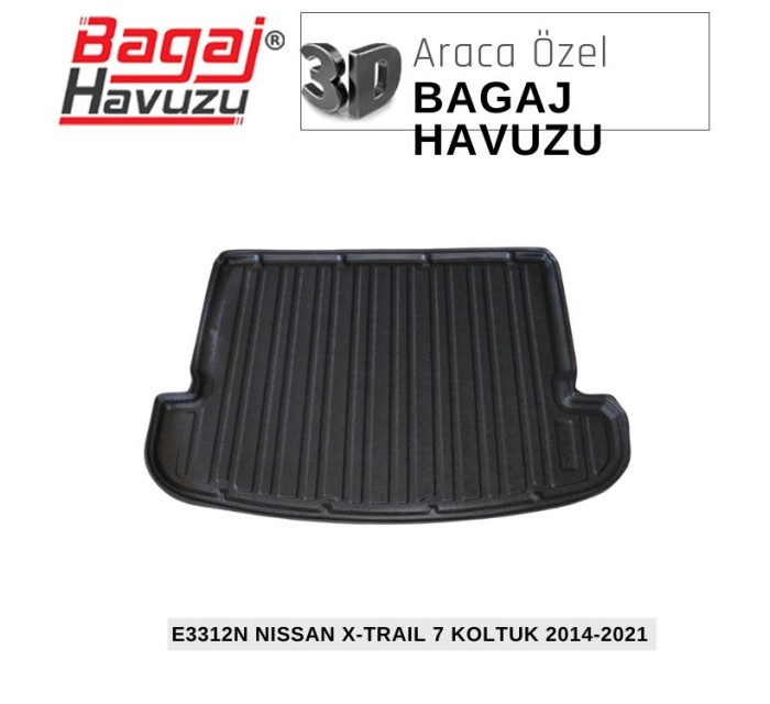 X-TRAIL III (T32) 7 KOLTUK 2014-2021 EKONOMİK SERİ BAGAJ HAVUZU