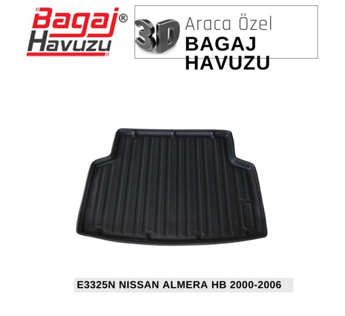 ALMERA HB (N16) 2000-2006 EKONOMİK SERİ BAGAJ HAVUZU