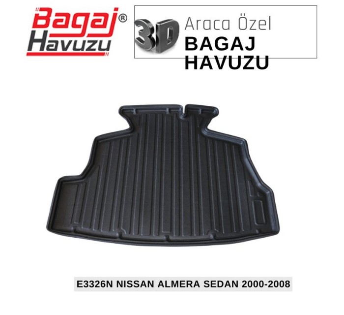 ALMERA SEDAN (N16) 2000-2008 EKONOMİK SERİ BAGAJ HAVUZU